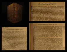 1685 Samuel Daniel History England Edward Richard Henry William Conqueror FOLIO