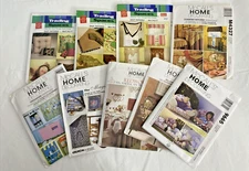 McCall’s Home Decorating & Trading Spaces Sewing Patterns Lot Of 9