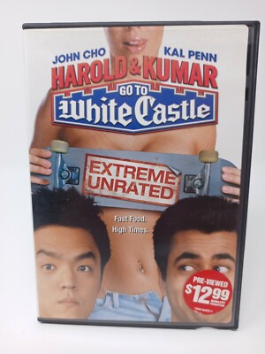 Harold & Kumar Go to White Castle - (DVD, 2004) - John Cho - Kal Penn