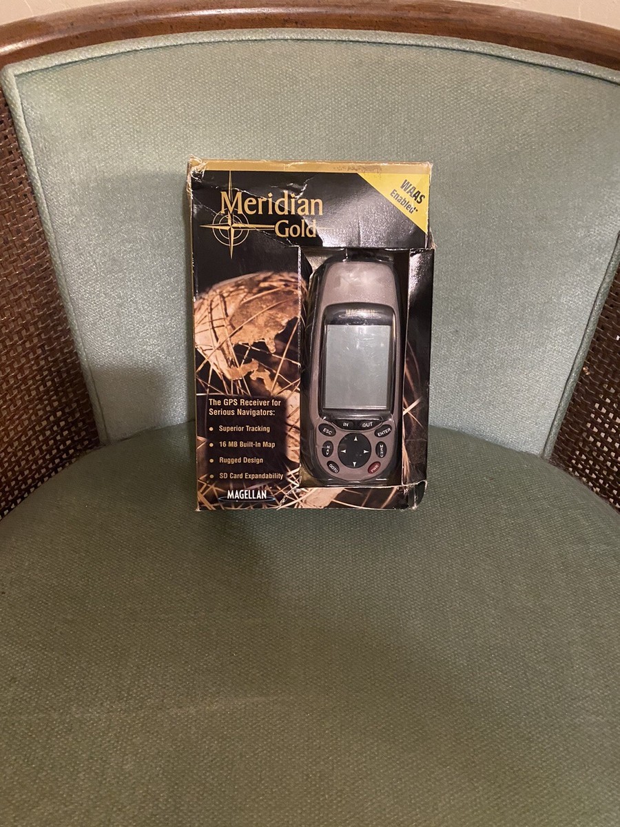 Magellan Meridian Gold Handheld GPS Receiver Bundle