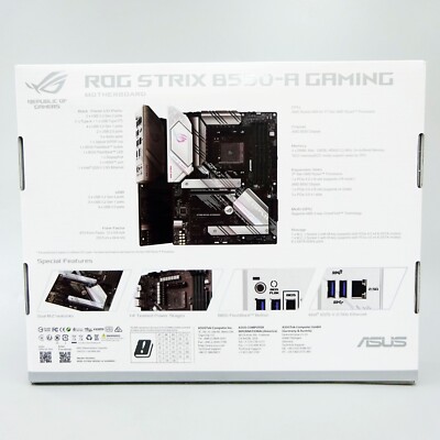 ASUS AMD B550 Socket AM4 motherboard ROG STRIX B550-A GAMING [ATX