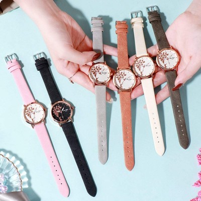 Mori's Butterfly Casual Quartz Watch for Women - Stylish Temperament in Various