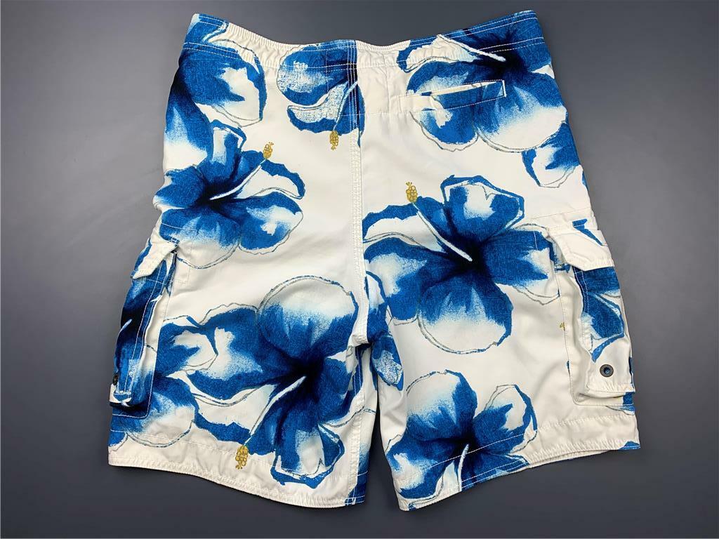 HOLLISTER Hibiscus Board Shorts Swim Trunks Poly Mesh Lined Men's
