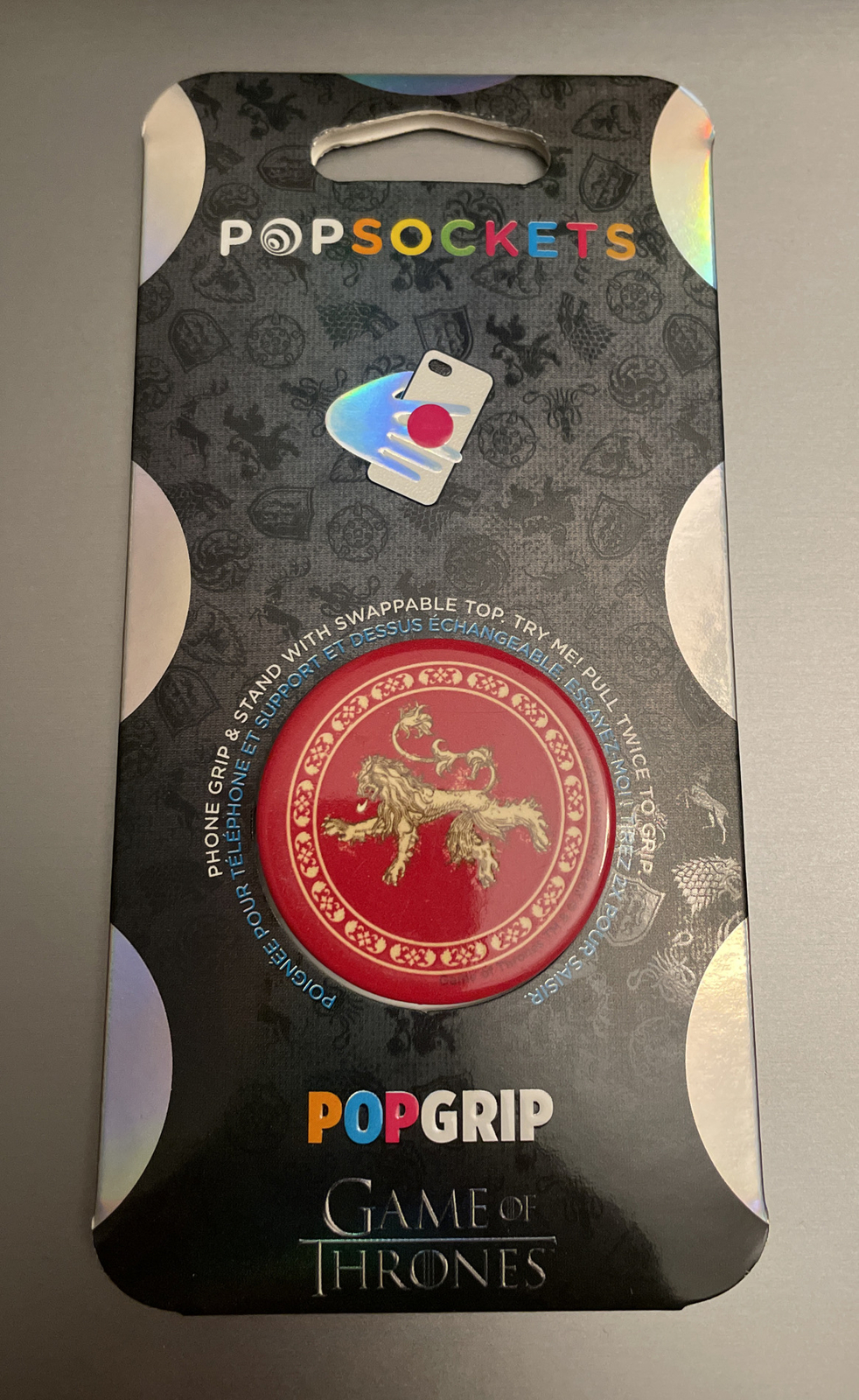 Authentic HBO Popsocket Game Of Thrones House Lannister Pop Grip-image