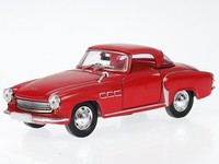 Wartburg 313-1 Sport Coupe Rot Ddr Ostalgie Modellauto 7230021 Atlas 1:43
