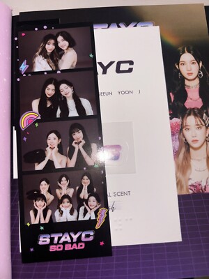 STAYC [SO BAD] Autographed Signed Album | eBay
