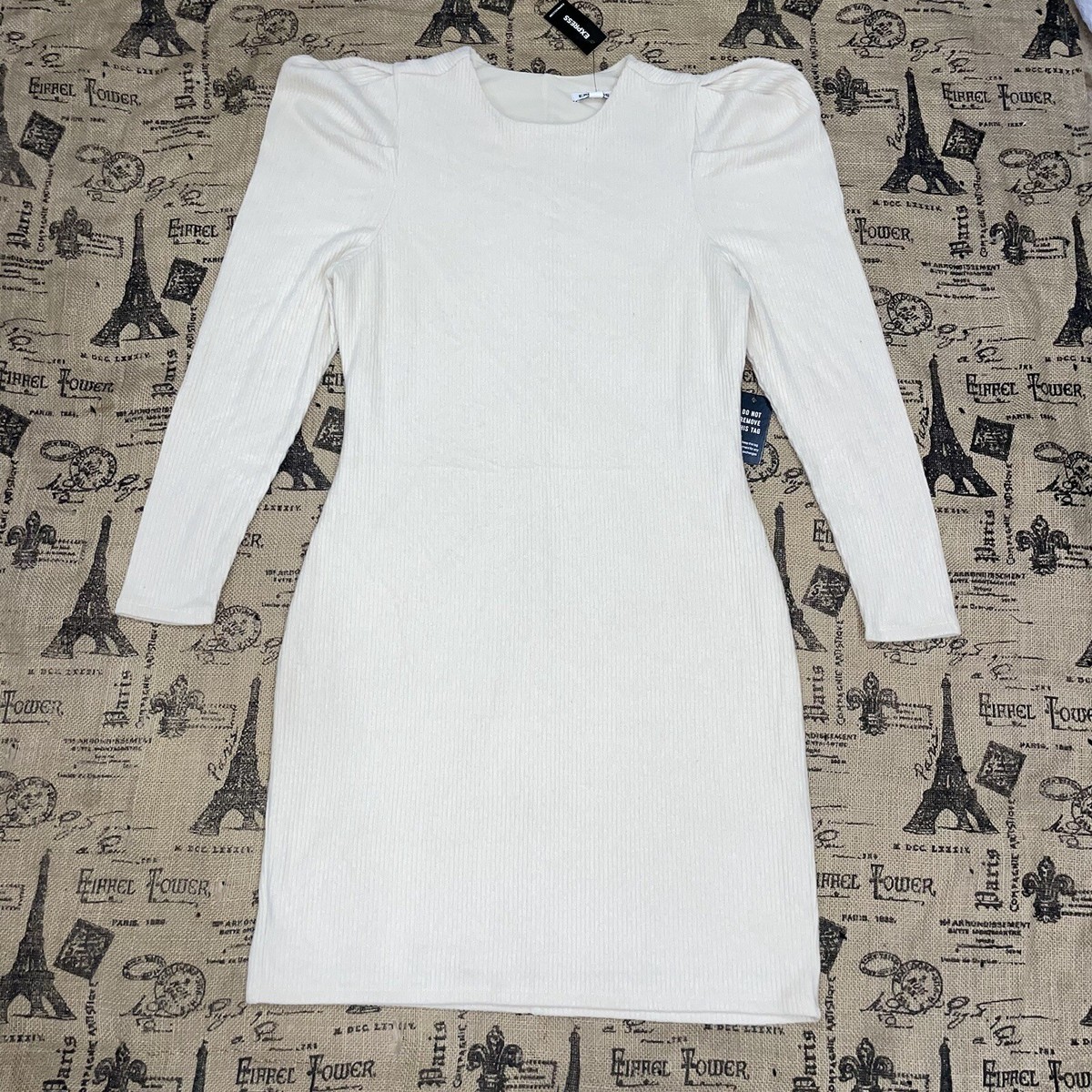 black tiered long sleeve dress Black Long Sleeve Tiered Yuki Jersey Mini Dress main image 0