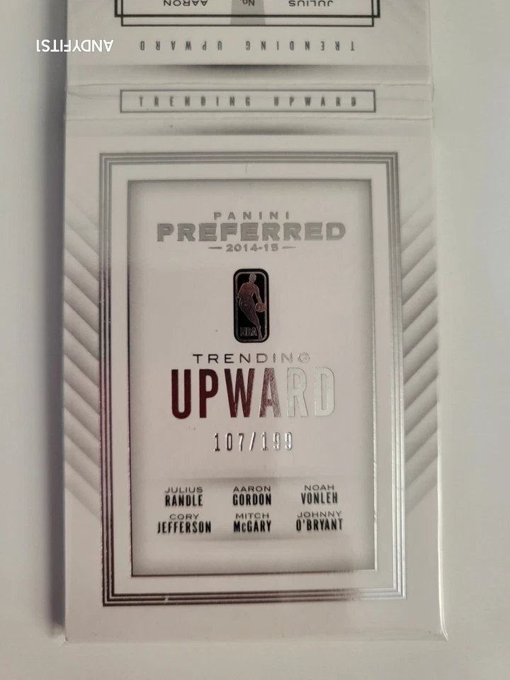 2014 Panini Preferred Trending Upward 6 Game Worn Patch /199 Gordon Randle - Image 4 of 4