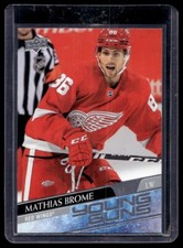2020-21 Upper Deck Young Guns Mathias Brome Rookie #468 Detroit Red Wings