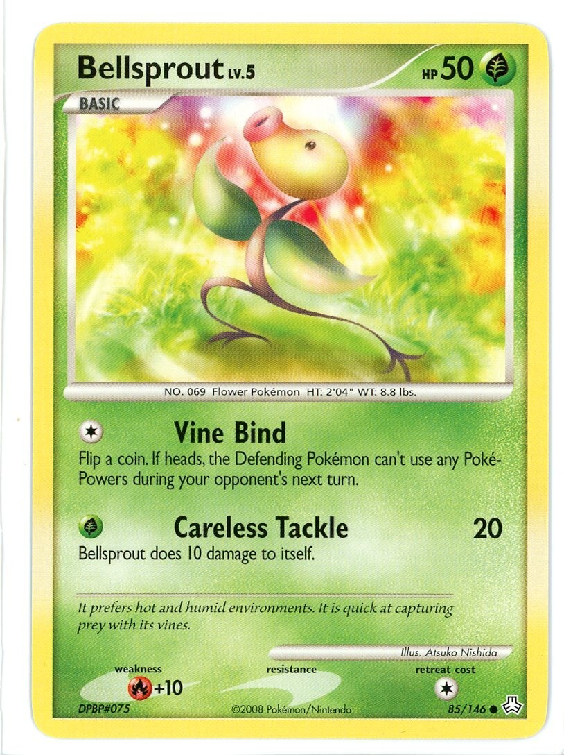 Bellsprout 85/146 Legends Awakened Pokemon Card