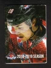 Rockford Icehogs--2018-19 Pocket Schedule--Axberg Heating--AHL--Blackhawks