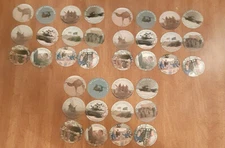1st Print EFI Pogs  all 36 British pogs from 2004 RARE   NAAFI not AAFES