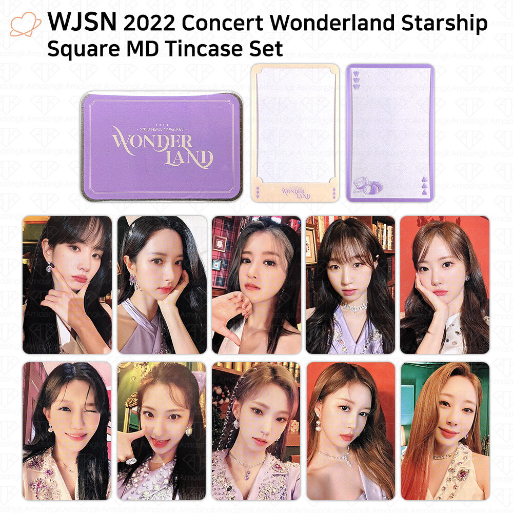 WJSN Cosmic Girls 2022 Concert Wonderland Official MD Tincase