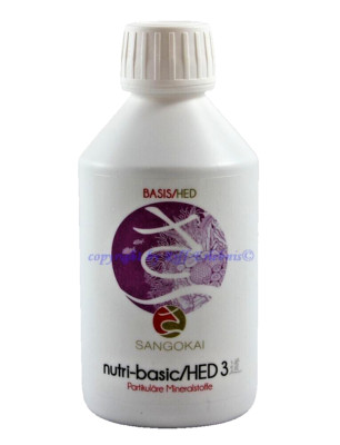 nutri-basic HED 3 Sangokai 250ml Partikuläre Mineralstoffe  79,60 /L