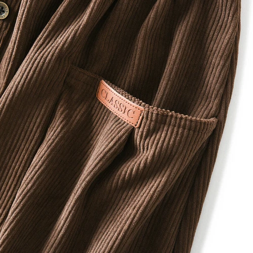 Women A-line Midi Skirt High Elastic Waist Pleated Belt Thermal Button Down - Picture 9 of 22