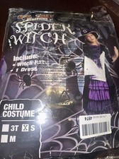 Spooktacular Creations Spider Witch Child Halloween Costume Size Small BRAND NEW