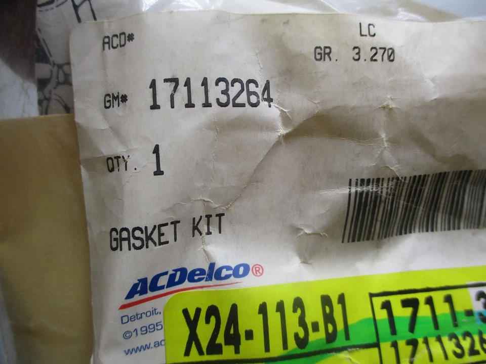 Intake Manifold Gasket ACDelco GM Original Equipment 17113264 - Image 2 of 3