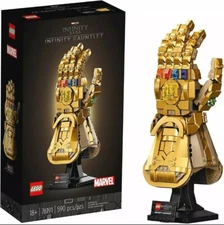 LEGO Marvel Infinity Gauntlet 76191 Building Kit 590 Pcs Collectible Set 