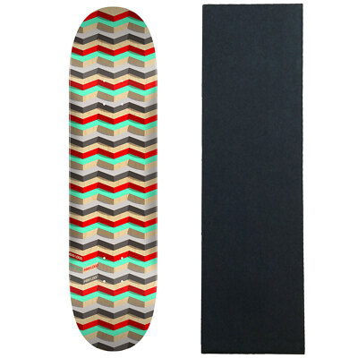 Mini Logo Chevron Detonator Solid White 8.0" Deck - More Core Distribution Company