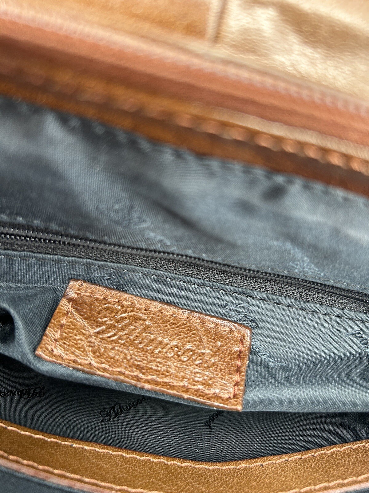 Ashwood Brown Leather Adjustable Strap Crossbody Shoulder Bag Small