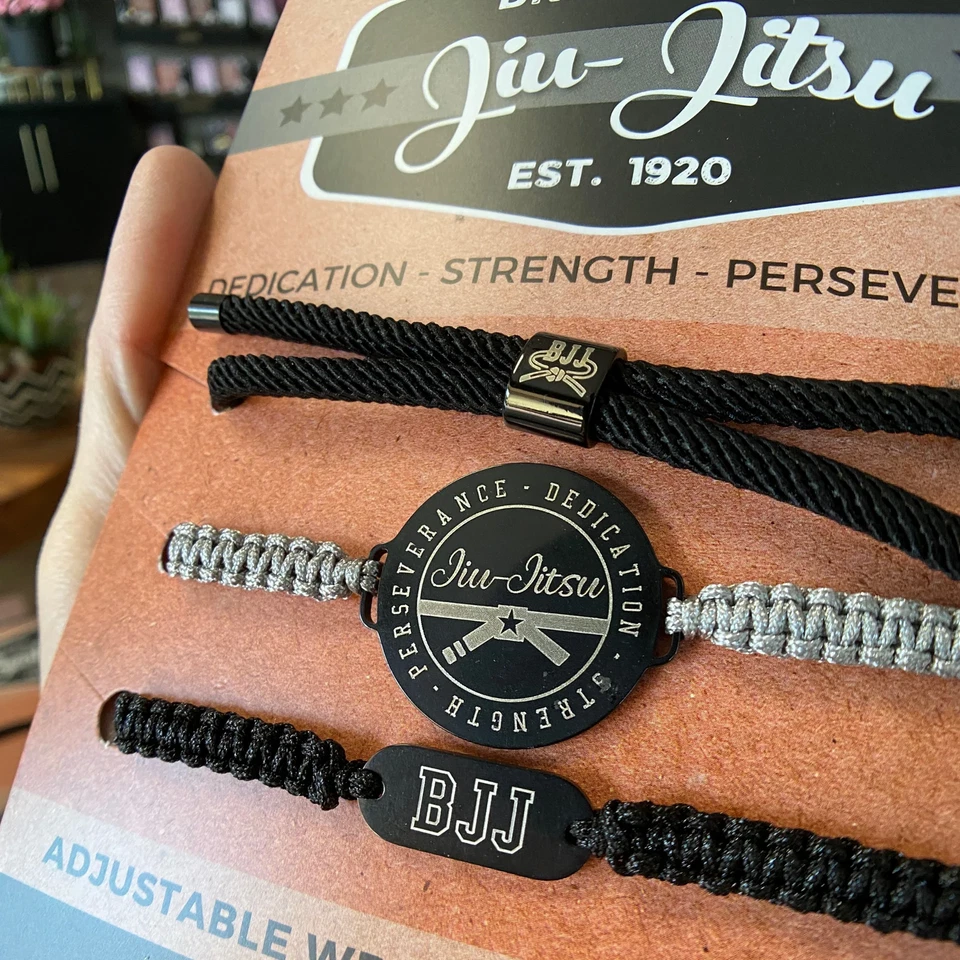 BJJ Jiu-Jitsu Regalo para Él | Pulseras BJJ para Hombres o Niños | Accesorios BJJ Foto 2 de 4