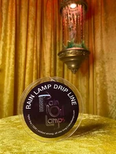 Rain Lamp Drip Line – 150 ft Heavy-Duty Clear Line for Vintage Repair