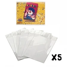 NEW  Resealable Clear Protective Plastic Sleeves w/  Backing Board - NES Manual