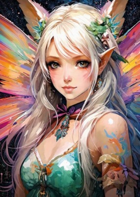 Cherry Pazzi Jigsaw Puzzle 500 Piece '' Elf Princess ''