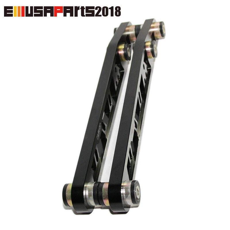 Черный задний нижний комплект алюминиевых рычагов управления RL+RR LCA для 96–00 Honda Civic CX - Изображение 2 из 4