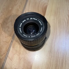 Canon Camera Lens FD 35-70mm F/3.5-4.5 Macro Zoom MF Some Spots  Read