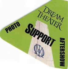 Dream Theater Backstage Pass 2011 Green Photo / Support / After Show Only 201...