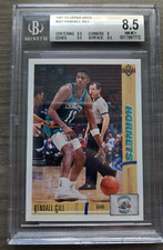 1991-92 Upper Deck Kendall Gill #321 BGS 8.5 NM-MT+ Centering&Edges&Surface 9.5