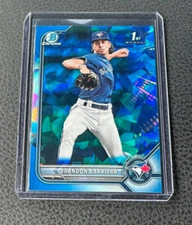 2022 Bowman Chrome Draft Sapphire Brandon Barriera 1st Bowman