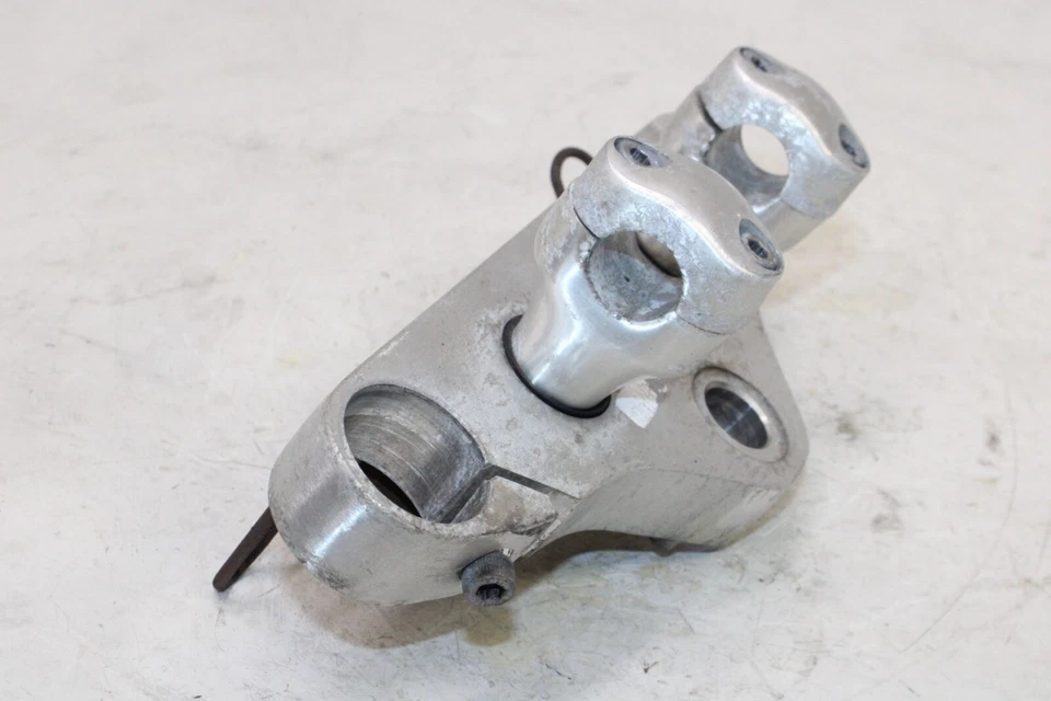 01-09 YAMAHA V STAR 1100 XVS1100 HORQUILLAS OEM ABRAZADERA TRIPLE ÁRBOL SUPERIOR Foto 3 de 4