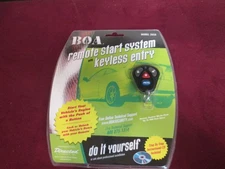 BOA Vehicle Remote Start System Kit DIY Keyless Entry Model 265B