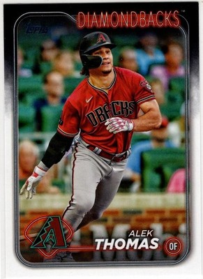 2024 Topps Series One Baseball Alek Thomas No. 282 Arizona Diamondbacks