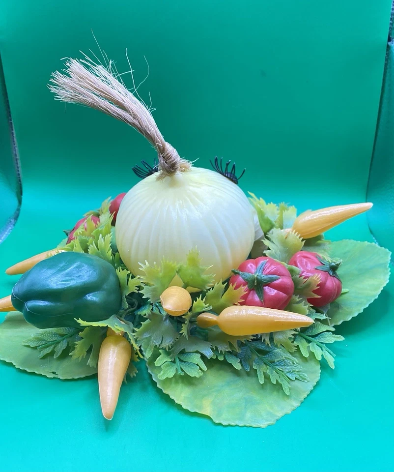 Arte de Pared VEGETAL Pestañas+Labios Antropomórficas KITSCHY Plástico De Colección Foto 3 de 4