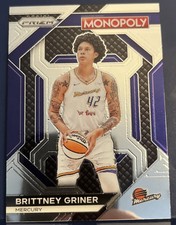 Brittney Griner 2024 Panini Prizm Monopoly Card #WNBA22 Phoenix Mercury