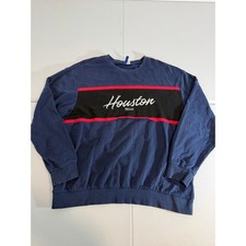 City of Houston long sleeve sweater size XL Mens