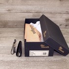* NIB * $425 Allen Edmonds POWELL Derby  10 D  Black * with new Trees — photo 10
