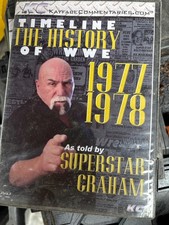 Timeline History of WWE 1977–1978 Superstar Billy Graham DVD KC Wrestling