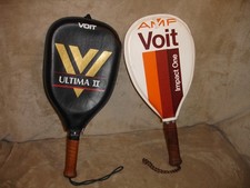  2 Vintage AMF Voit Racquetball Racquets w/Original Covers Impact One Ultima II