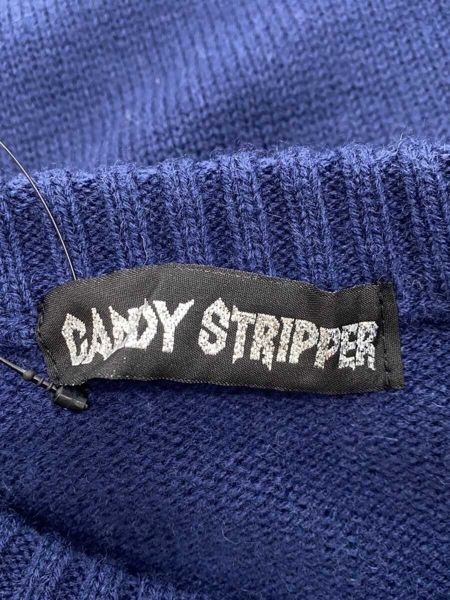 CANDY STRIPPER CND PATCHWORK BEAR Knit Sweater (T… - image 3