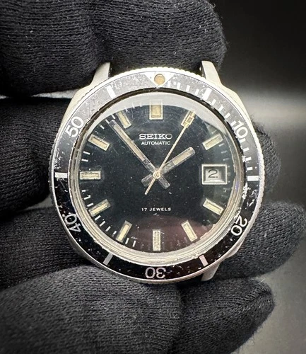 1977 Vintage Seiko 7025-8099 "Poor Man's 62MAS" Cal 7009A - FOR REPAIR / SERVICE