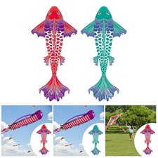 Large Koi Fish Kite Giant Carp Kite Foldable Reusable Multipurpose Classic