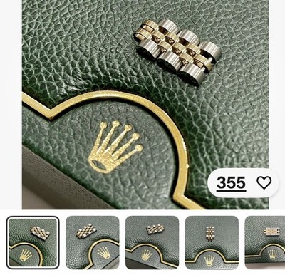 Authentic 1 ROLEX Datejust LINK For 26mm 69173 79173 18K Yellow Gold /SS Jubilee