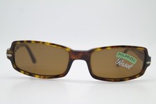 Vintage Sunglasses Persol 2687-S Brown Silver Square