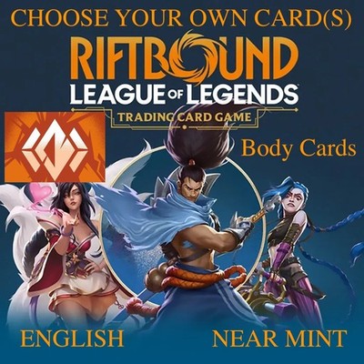 Riftbound | Origins | Pick Your Own | Body Cards | Common & Uncommon | Non-Foil