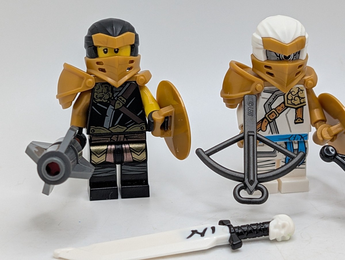 Lego Ninjago Minifigures from Set 71719 Zane's Minno Creature Cole