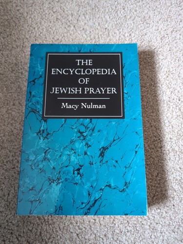The Encyclopedia of Jewish Prayer by Macy Nulman (Softcover, Used, Like New)